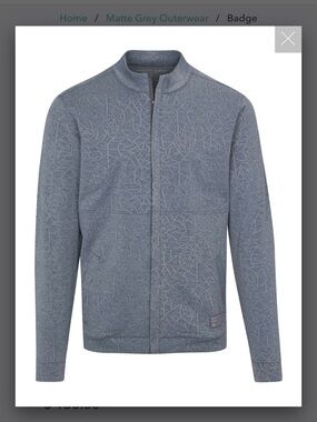 Light Blue Women’s Full-Zip Jacket